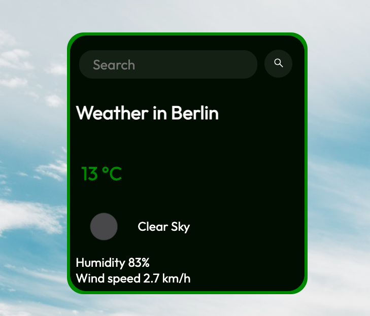 Weather App